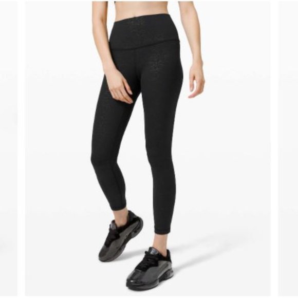 lululemon athletica Pants - Lululemon Align - Black Embossed - NWT